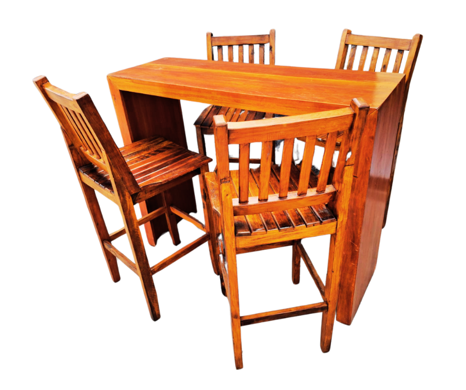 Aparador Madeira Alto sem Banquetas