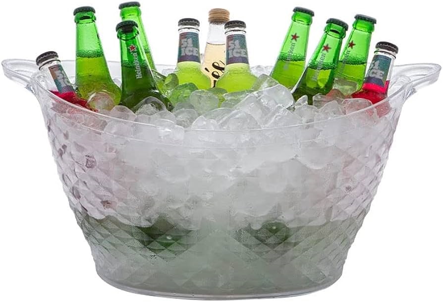 Balde de Gelo Acrílico