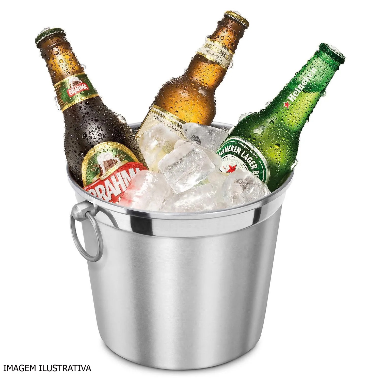 Balde de Gelo Alumínio