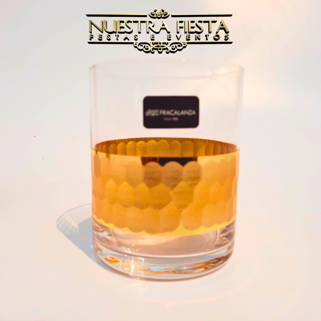 Copo Whisky e Caipirinha