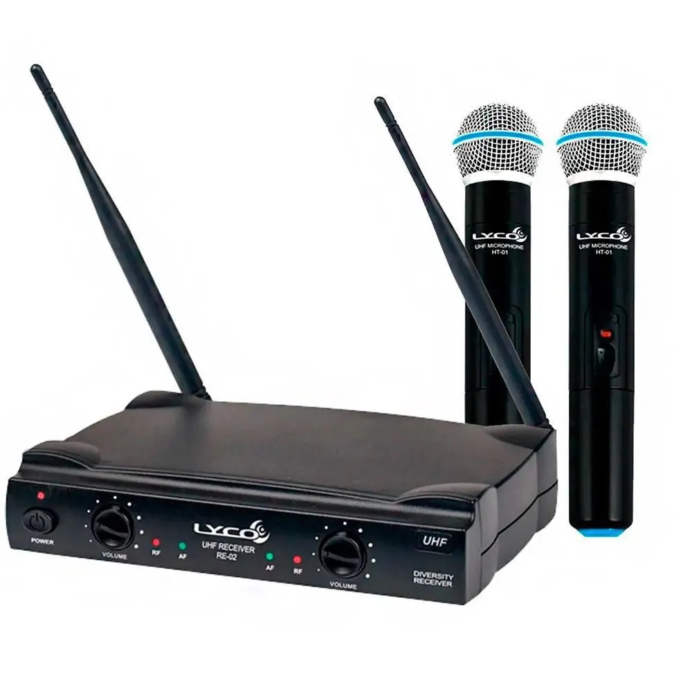 Kit Microfone Sem Fio Profissional