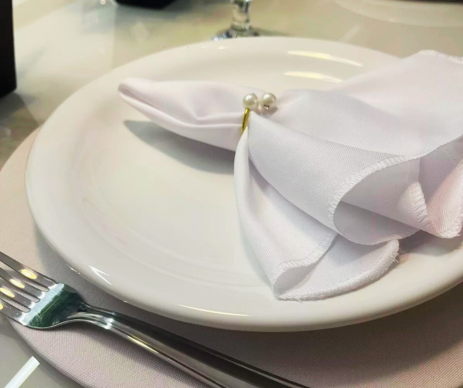 Prato Sobremesa Branco