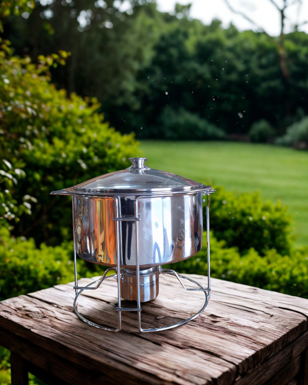 Redondo Inox Tramontina 4,5L Banho Maria