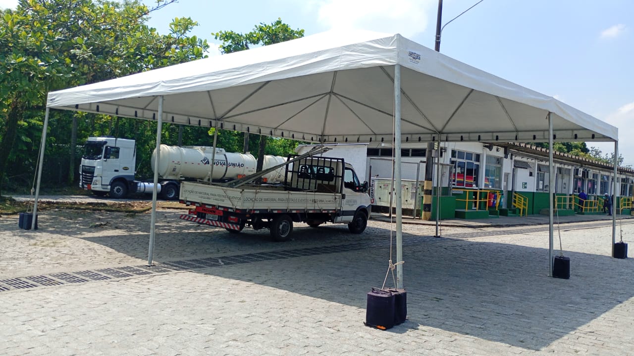 Tenda Piramidal 10x10m