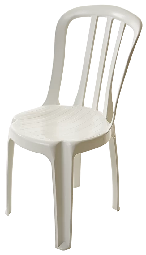 Alugar cadeira plastica branca