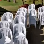 Cadeiras com braço-para locação