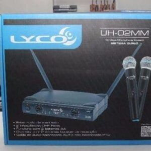 Microfone sem Fio de Mão Duplo