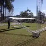 montagem de tenda para eventos
