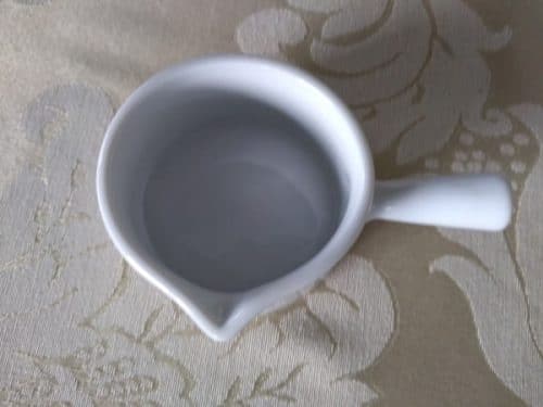 Mini Panela Porcelana 100 ml Branca Couvert Schmidt