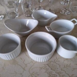 Mini Saladeira Finger Food Melamina Branca