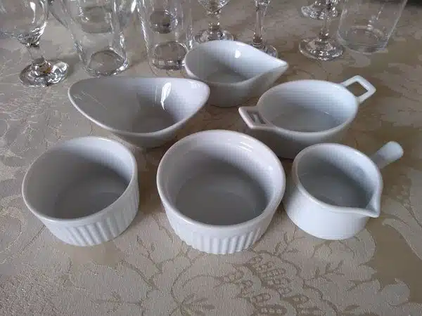 Mini Saladeira Finger Food Melamina Branca