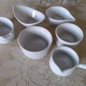 Mini Saladeira Finger Food Melamina Branca