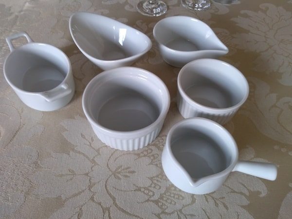 Mini Saladeira Finger Food Melamina Branca