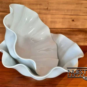 Aluguel de saladeira Flower 4 litros para festas pela Nuestra Fiesta.