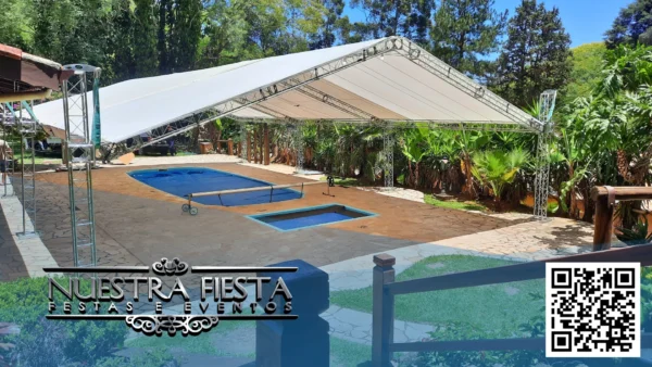 Tenda de alta qualidade para eventos - Nuestra Fiesta.