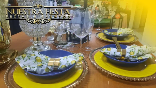 Locação de acessórios elegantes para eventos pela Nuestra Fiesta.