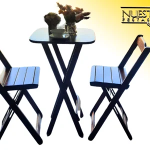 Locação de banquetas bistrô elegantes para eventos pela Nuestra Fiesta.