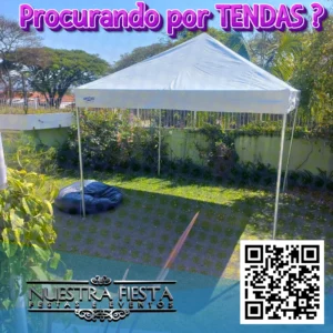 Tenda Piramidal Premium - Aluguel para Eventos