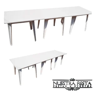 Mesa Pranchão 2,70 x 80 cm Branca